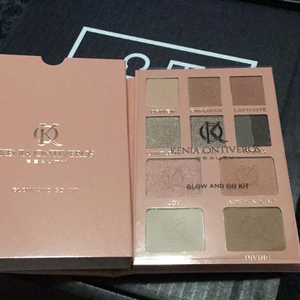 Kenia Ontiveros Beauty Glow And Go Kit New/Opened only for picture